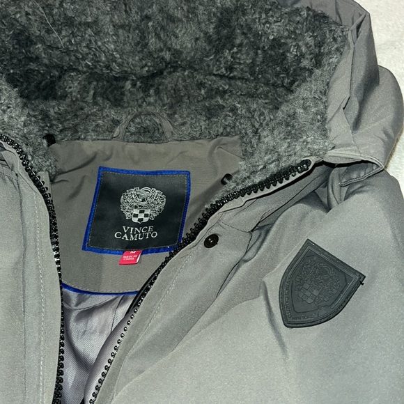Vince Camuto Charcoal Grey Winter Parka - Picture 4 of 7